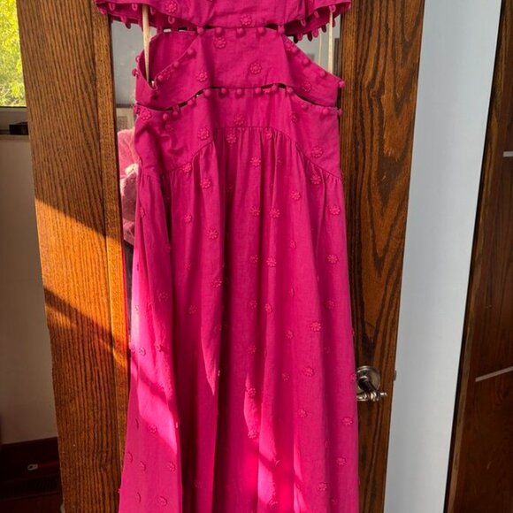FARM Rio Pink Midi Dress - Picture 5 of 7